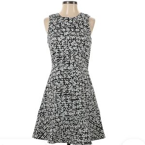 Banana Republic Black and White Mini Dress